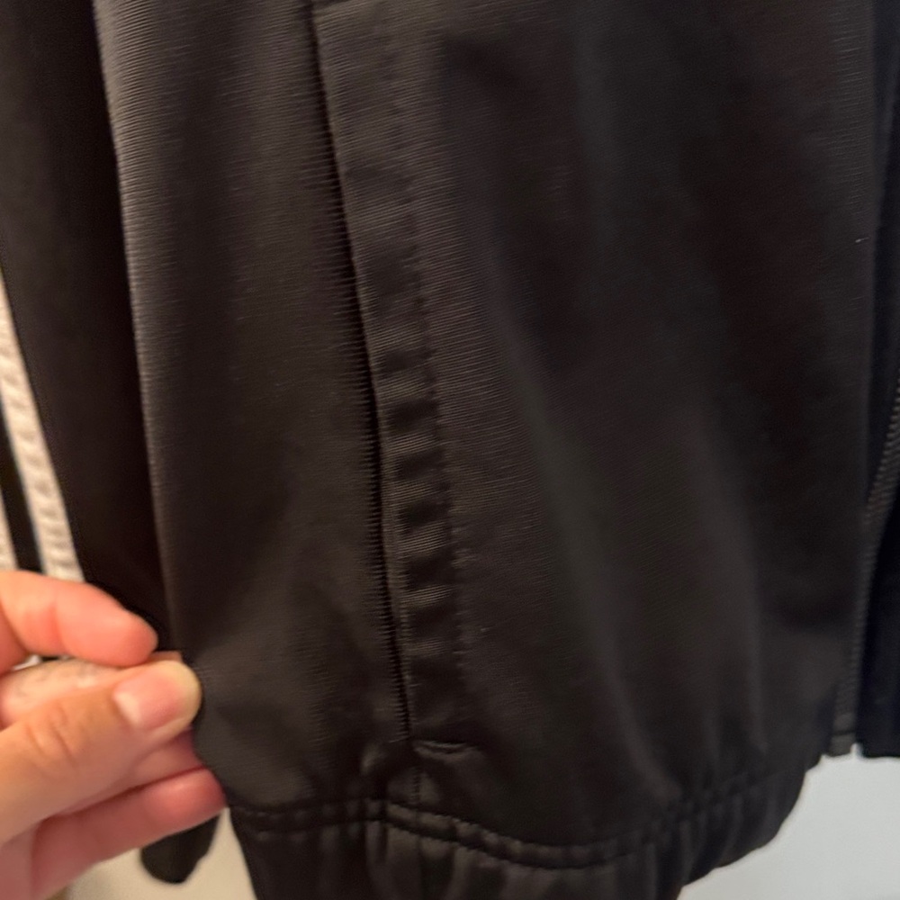 Adidas Black Jacket with White Accents - Picture 4 of 8